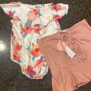 Bailey’s Blossoms 2T skirt and bodysuit